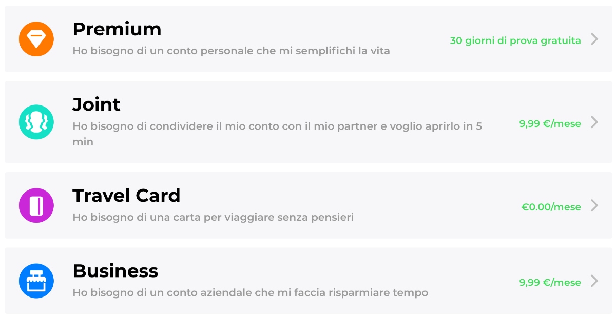 bunq registrazione Pagina di iscrizione Bunq
