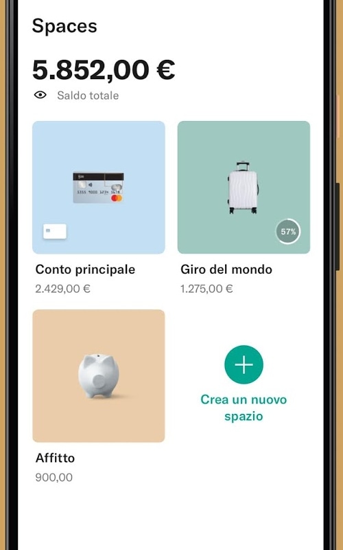 n26 app spaces