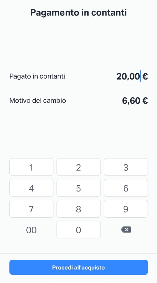 sumup contanti Pagamento in contanti su app SumUp