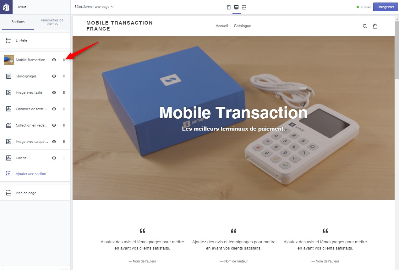 shopify-personalizzazione-negozio