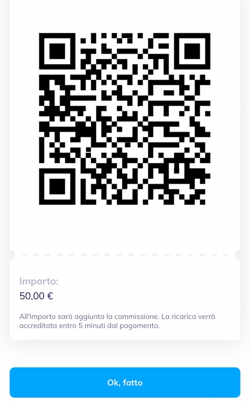 hype ricarica contanti