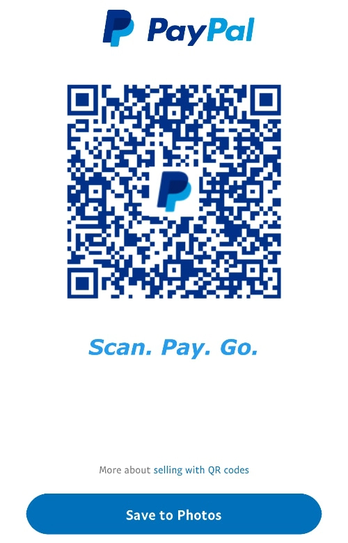 Codice QR di PayPal