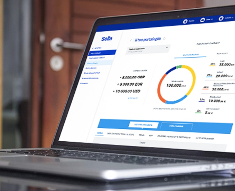 conto sella investimenti Piattaforma web del Conto Sella