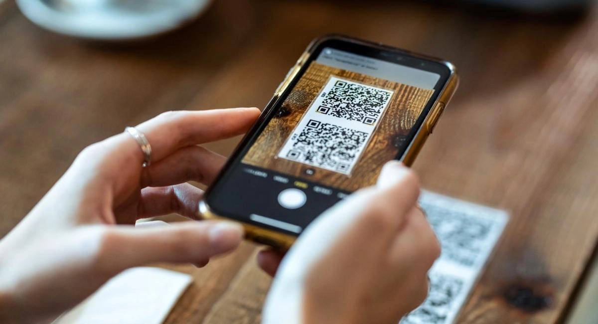 Il codice QR può essere esposto sui tavoli per favorire l'uso del menù digitale