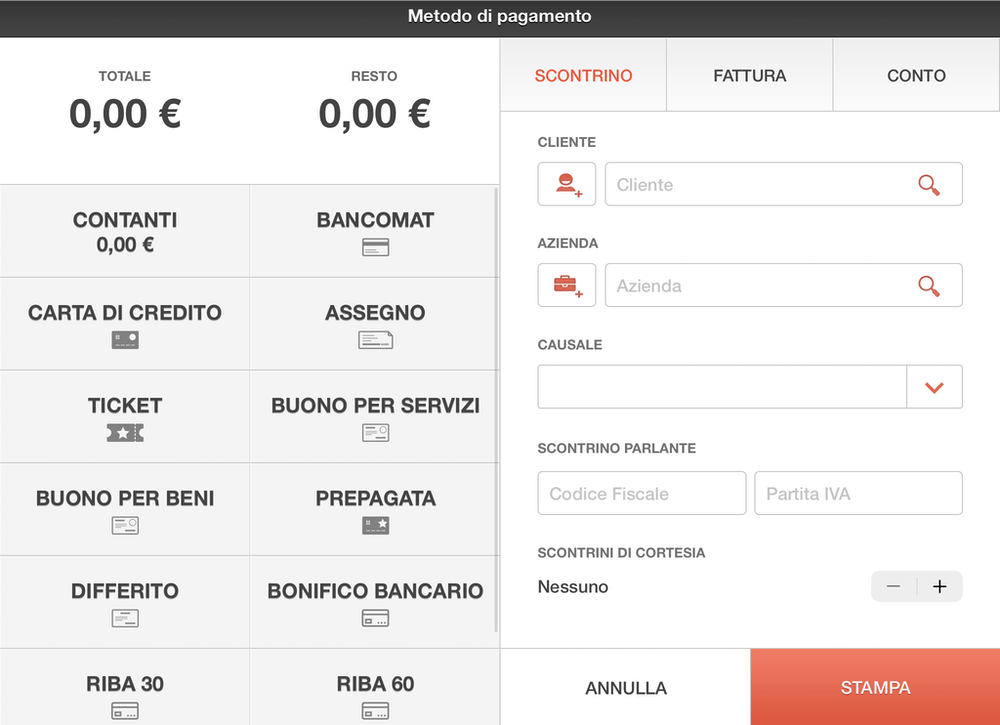 cassanova cassa in cloud checkout