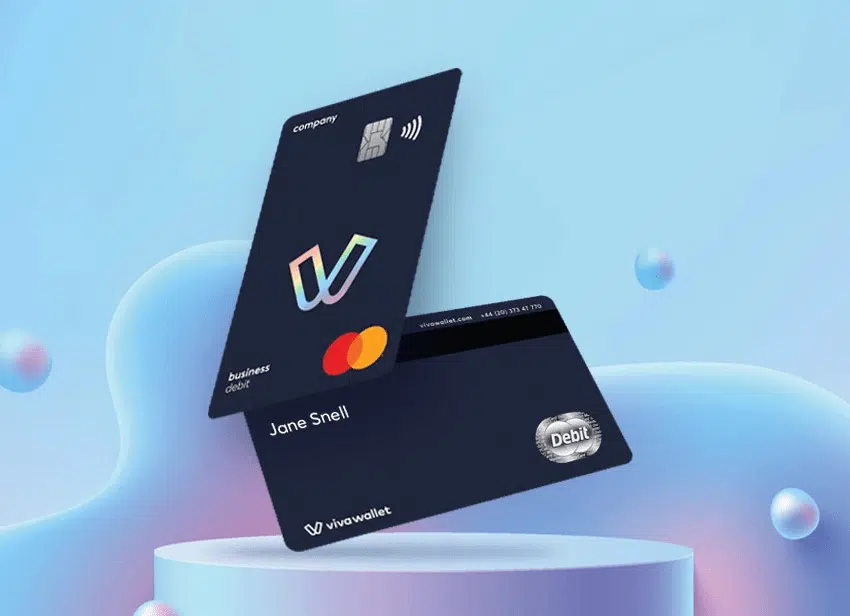 Viva Wallet fornisce una carta di debito aziendale
