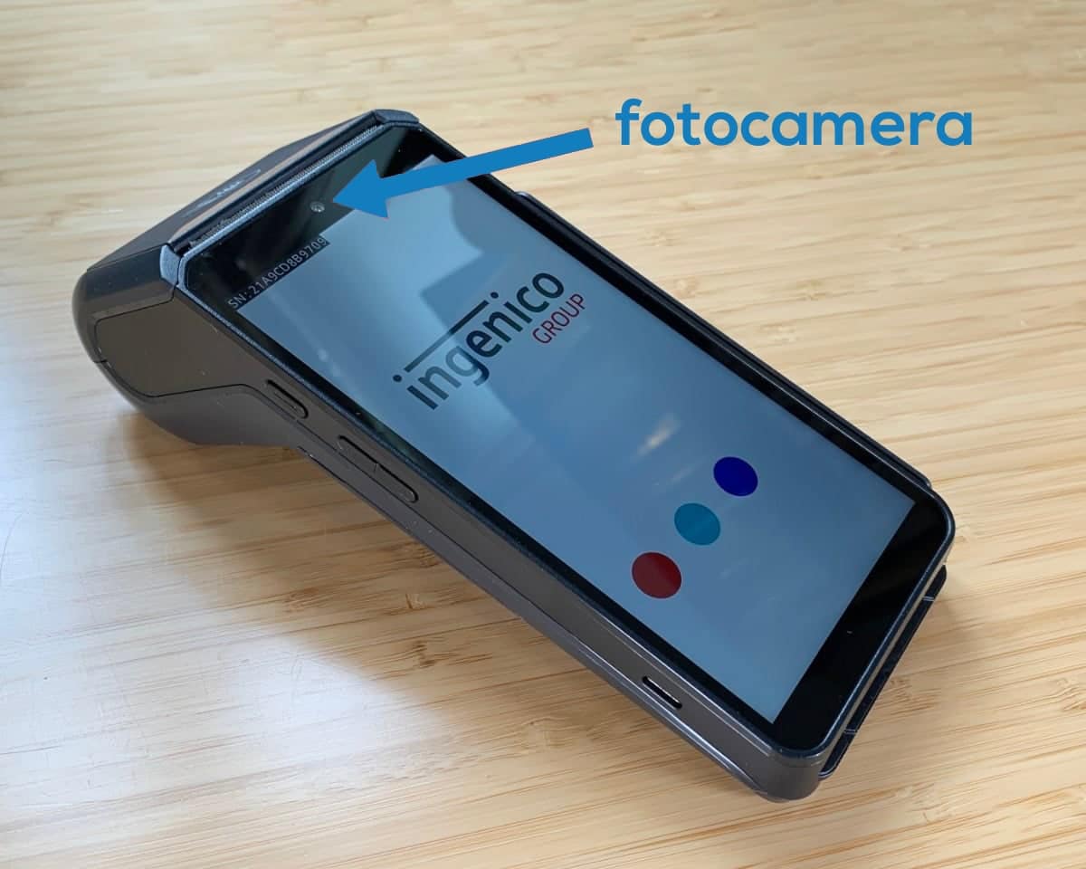 ingenico-axium-fotocamera-frontale Fotocamera frontale del POS Ingenico Axium