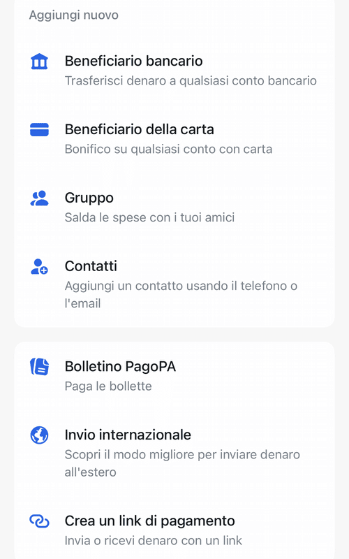 revolut business bonifico operazioni