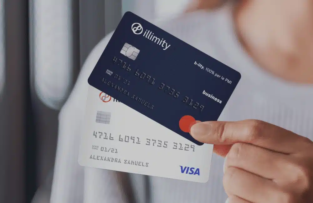 Nell'offerta base è inclusa una carta di debito Visa e due carte di credito Mastercard