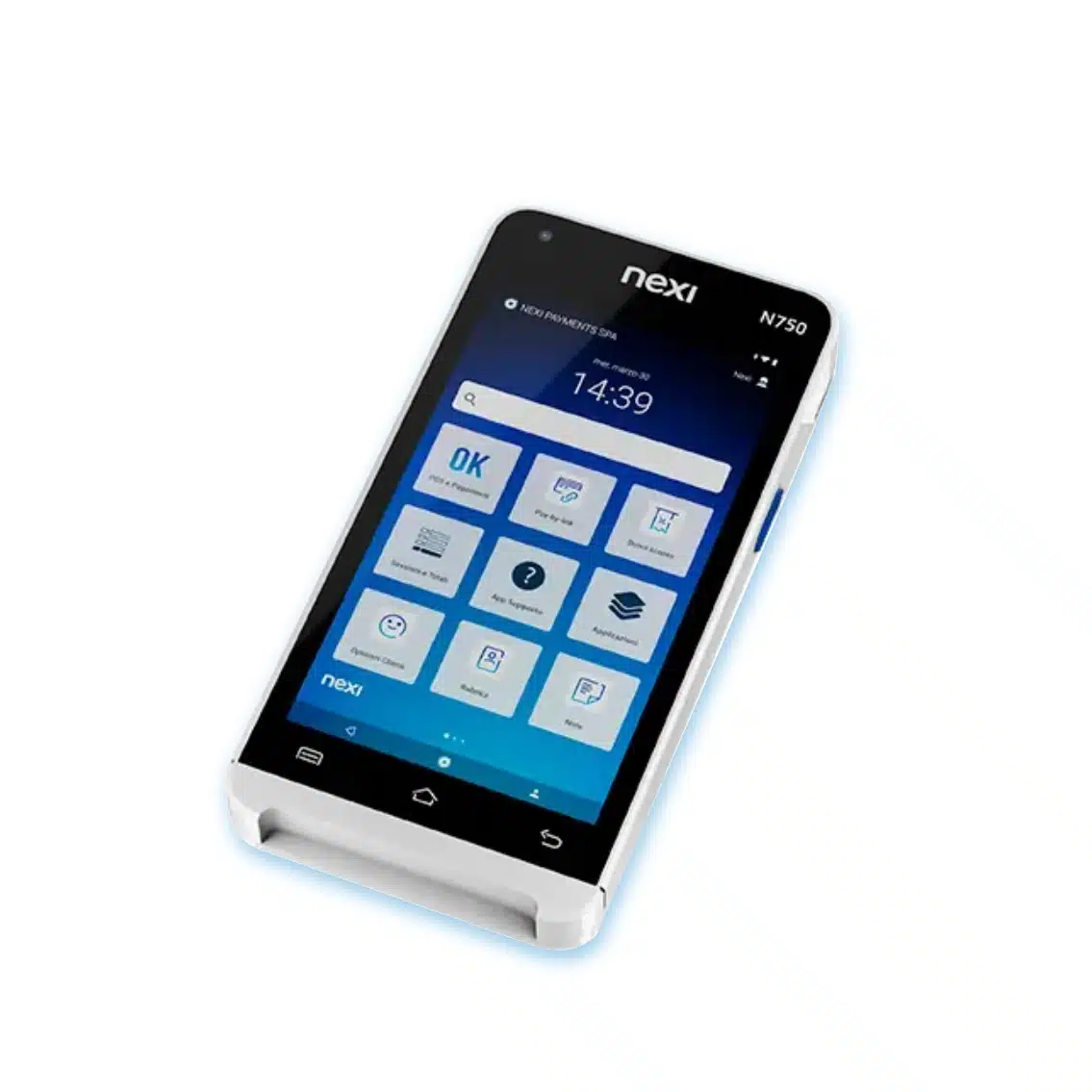 SmartPOS Mini di Nexi è un terminale portatile compatto, senza stampante