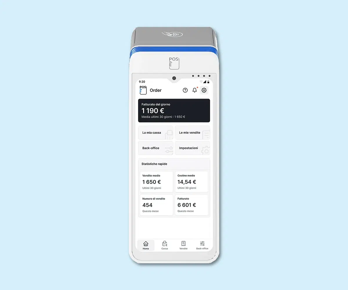 App myPOS Order