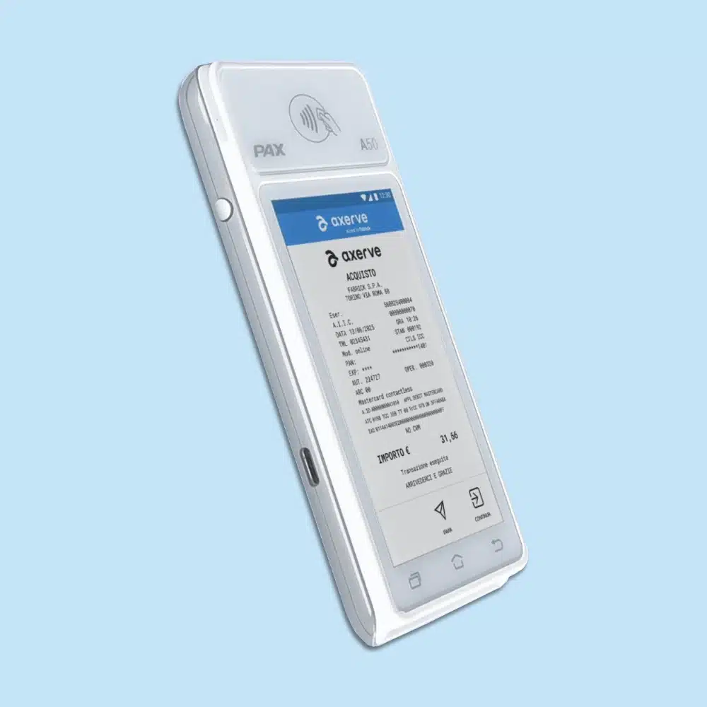 Axerve Easy Mini PAX A50 senza stampante