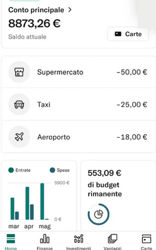 n26-schermata-principale-app Schermata principale app N26 Business