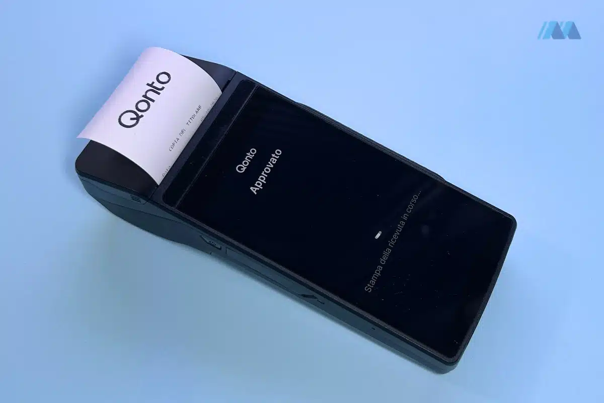 Stampa scontrino con POS Pro di Qonto